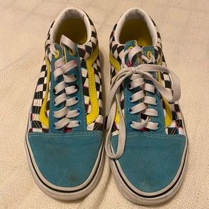 Rainbow vans!